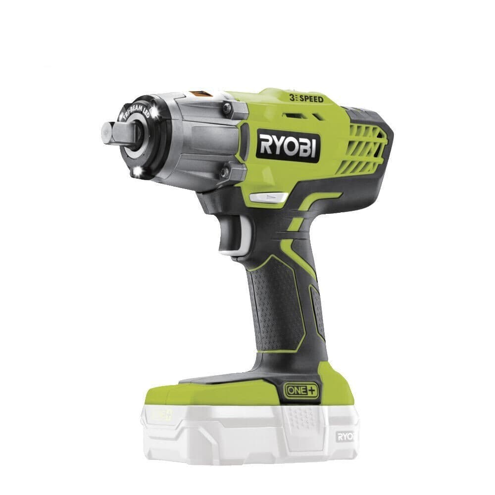Гайковерт ударный аккумуляторный Ryobi One+ R18IW3-0 18 В без АКБ и ЗУ (15515600)