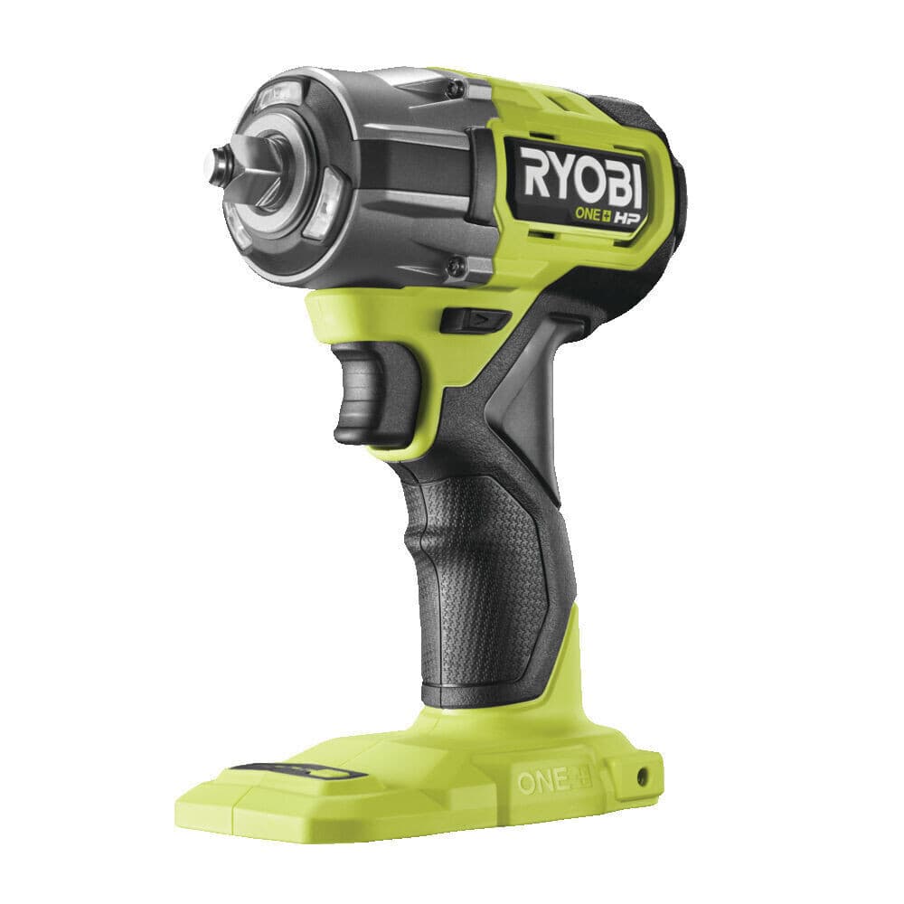 Гайковерт ударный аккумуляторный бесщеточный Ryobi One+ RIW18C-0 18 В без АКБ и ЗУ (27184686)