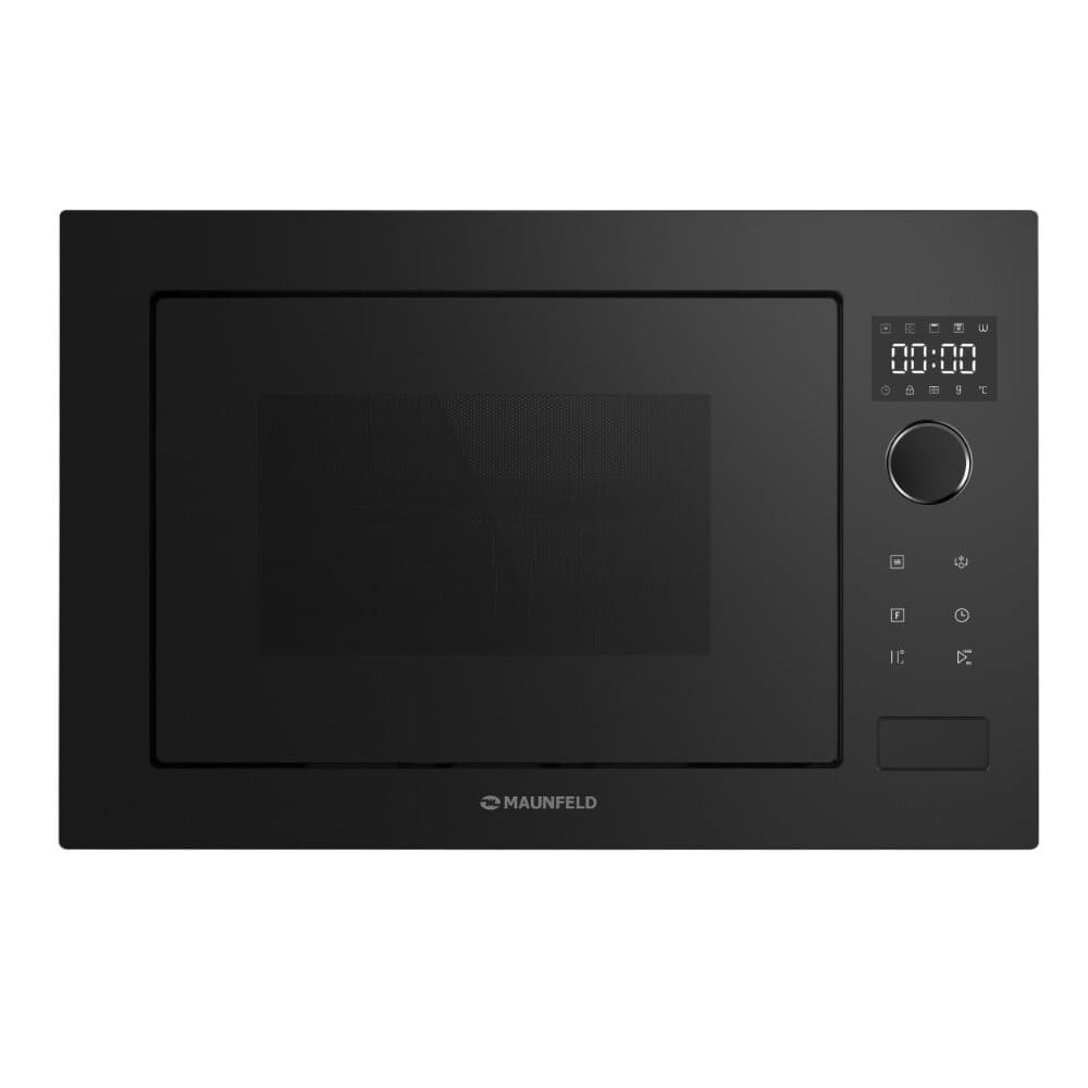 Микроволновая печь встраиваемая Maunfeld Matt XBMO251GB черная матовая