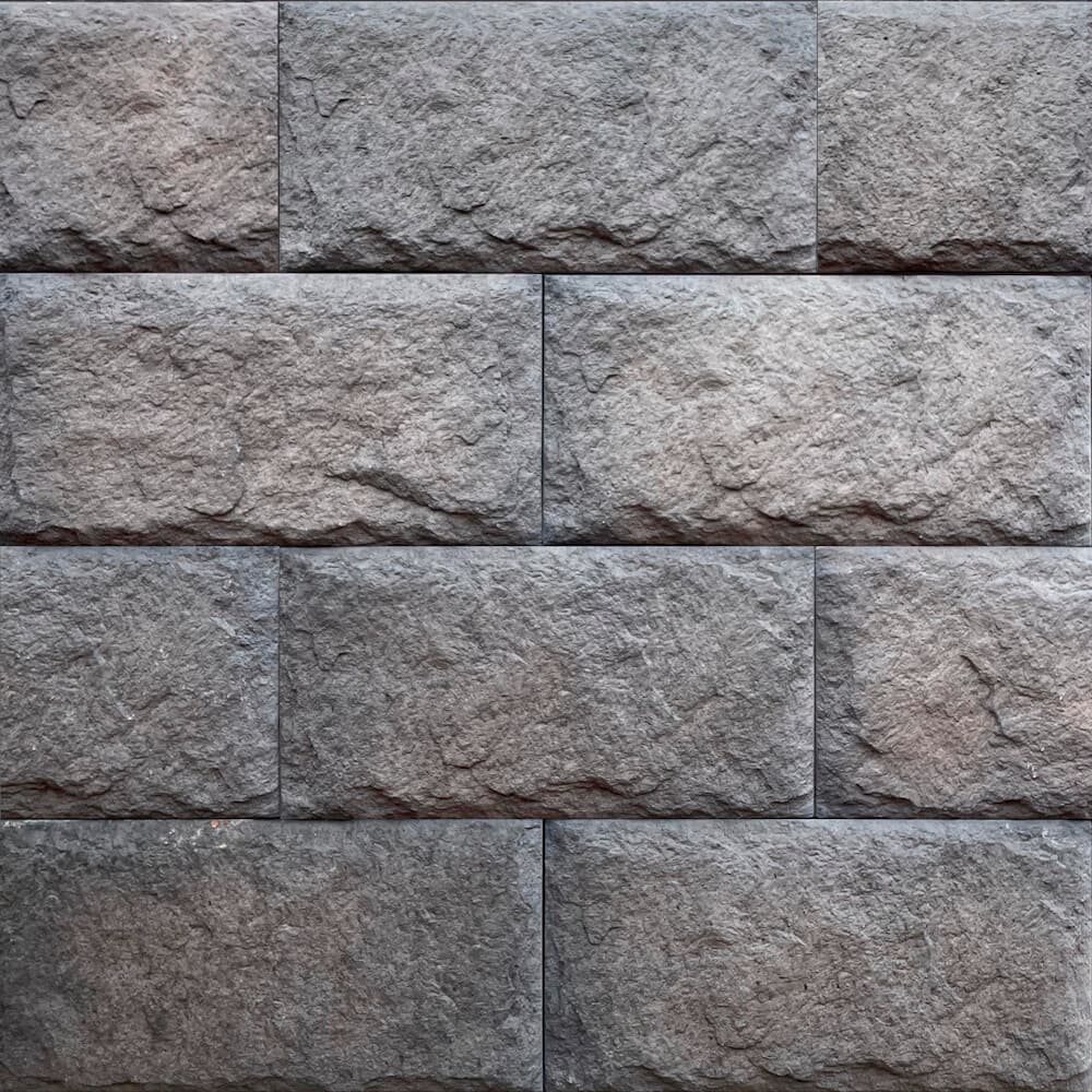 Искусственный камень Atlas Stone Цитадель серо-коричневый (10 шт.=0,8 кв.м)