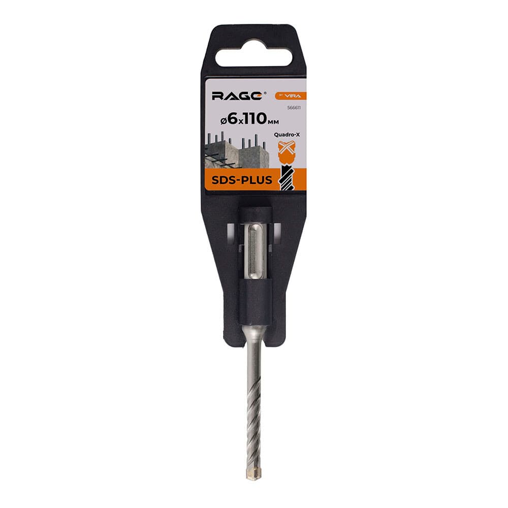 Бур SDS-plus Rage Quadro-X 6х110 мм (566611)