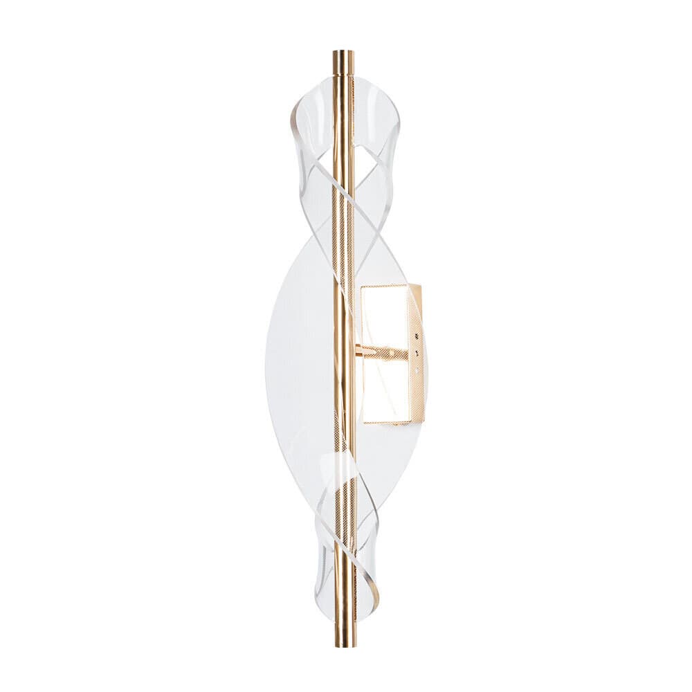 Светильник светодиодный накладной Arte Lamp Fiorita 3000К 12 Вт 1 кв.м золото IP20 (A2093AP-1GO)