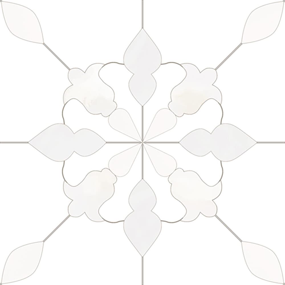 Керамогранит Monopole Aramis White 187х187х8 мм (23 шт.=0,805 кв.м)