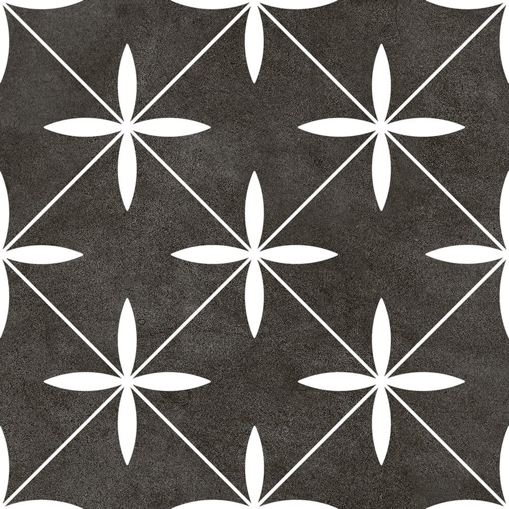 Керамогранит Monopole Stella black 187х187х8 мм (23 шт.=0,805 кв.м)
