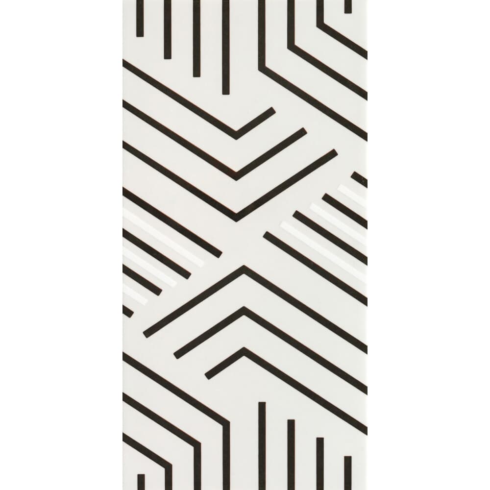 Плитка облицовочная Lavelly Skandi Lines белая 400х200х8 мм (15 шт.=1,2 кв.м)