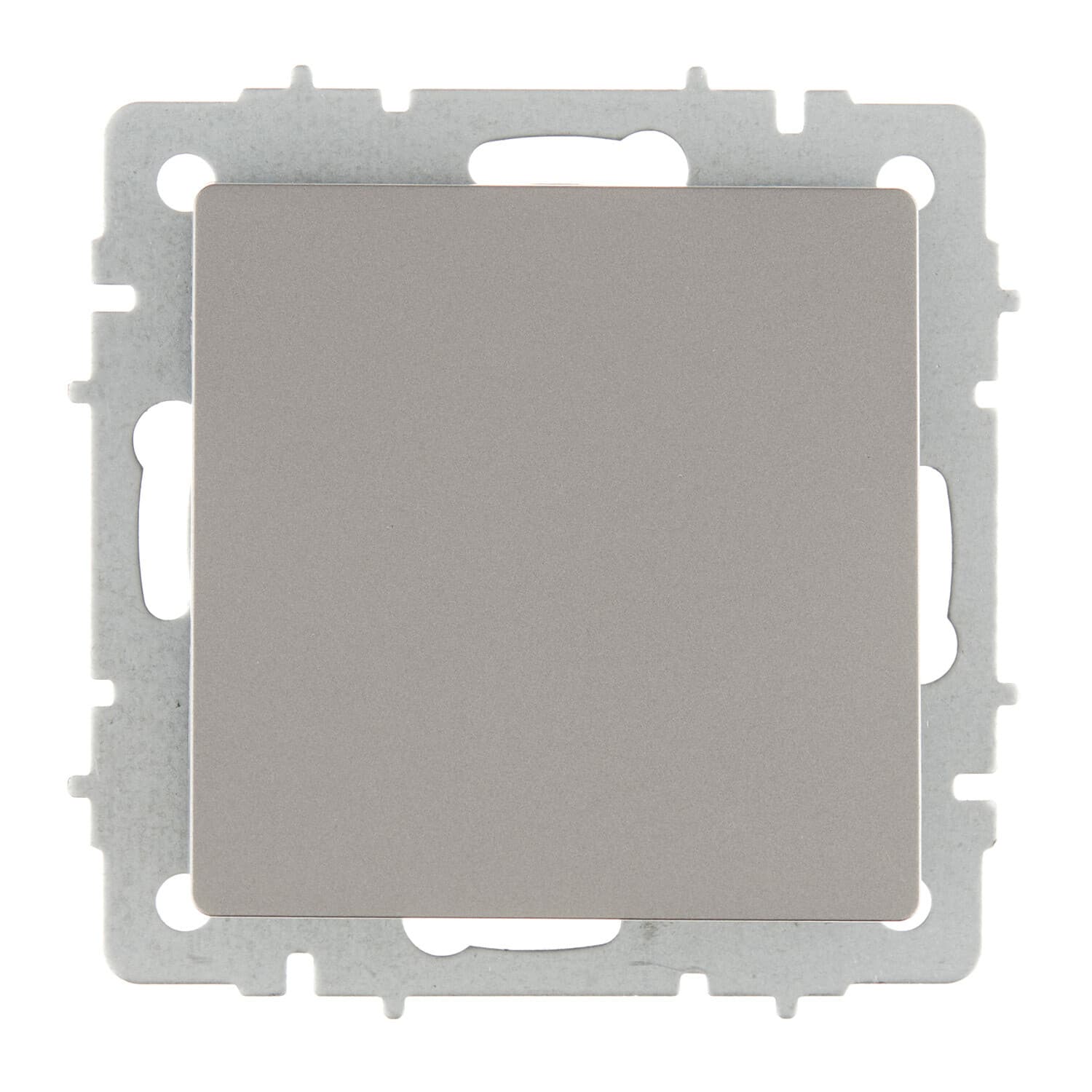 Вывод кабеля IEK Brite МВ10-БрС встраиваемый сталь (BR-VK10-0-K46)