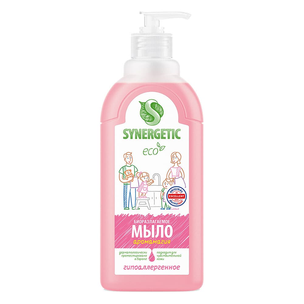 Жидкое мыло SynergeticАромагия дозатор, 500 мл 4623722341310 105057/14 - 2
