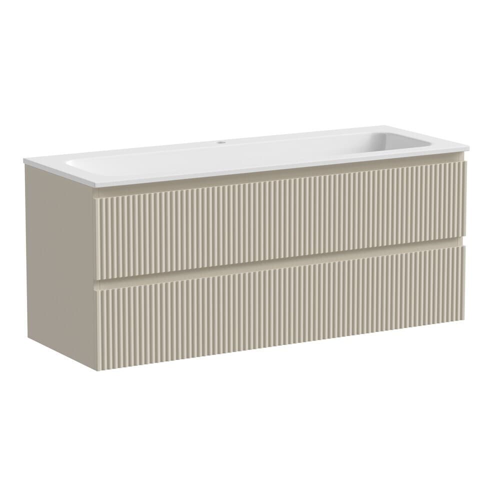 Тумба под раковину Sancos Snob R 120 см подвесная beige soft (SNR120CE)