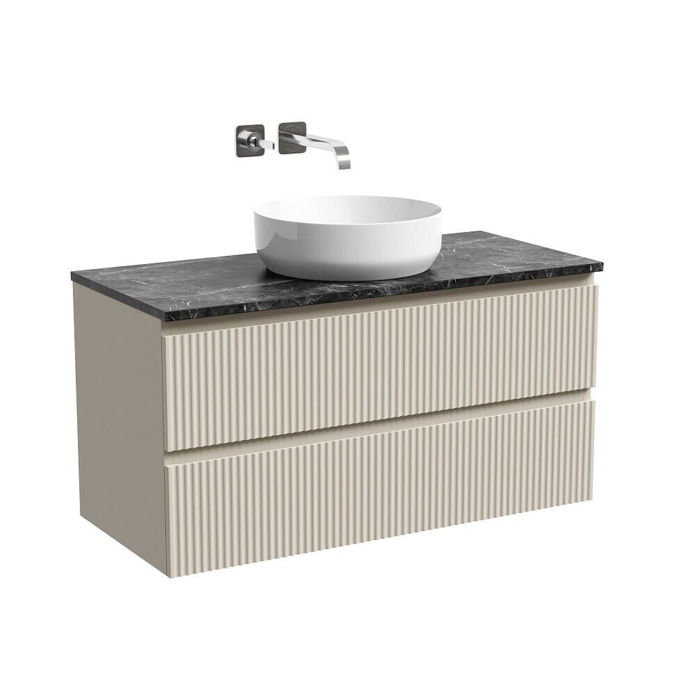Тумба под раковину Sancos Snob R 100 см подвесная beige soft (SNR100CE)