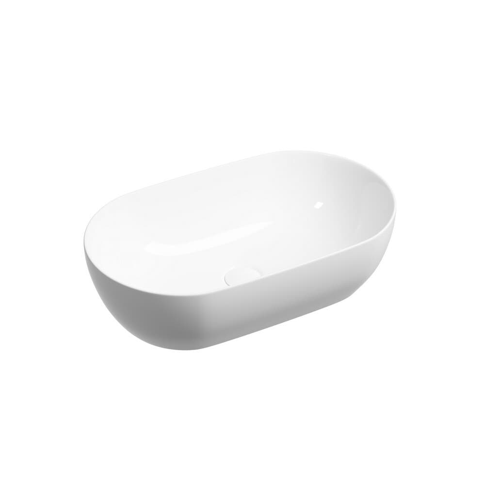 Раковина Ceramicanova Twist 50 см накладная белая (CN12001)