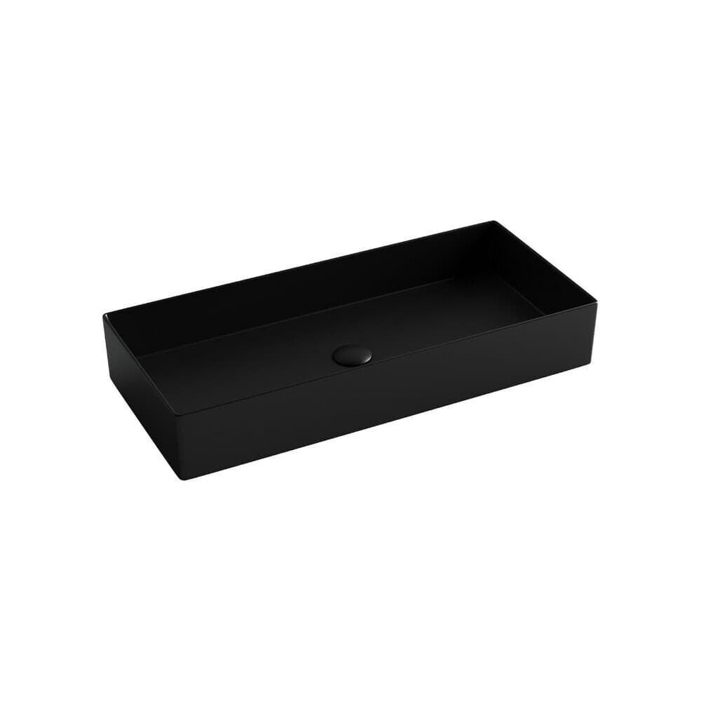 Раковина Ceramicanova Element 80 см накладная черная матовая (CN6072MB)