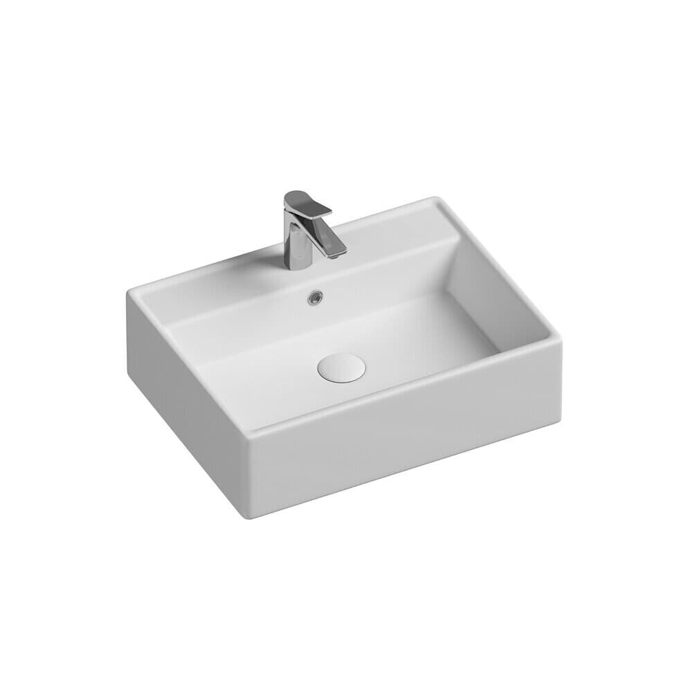 Раковина Ceramicanova Element 59 см накладная белая (CN6046)