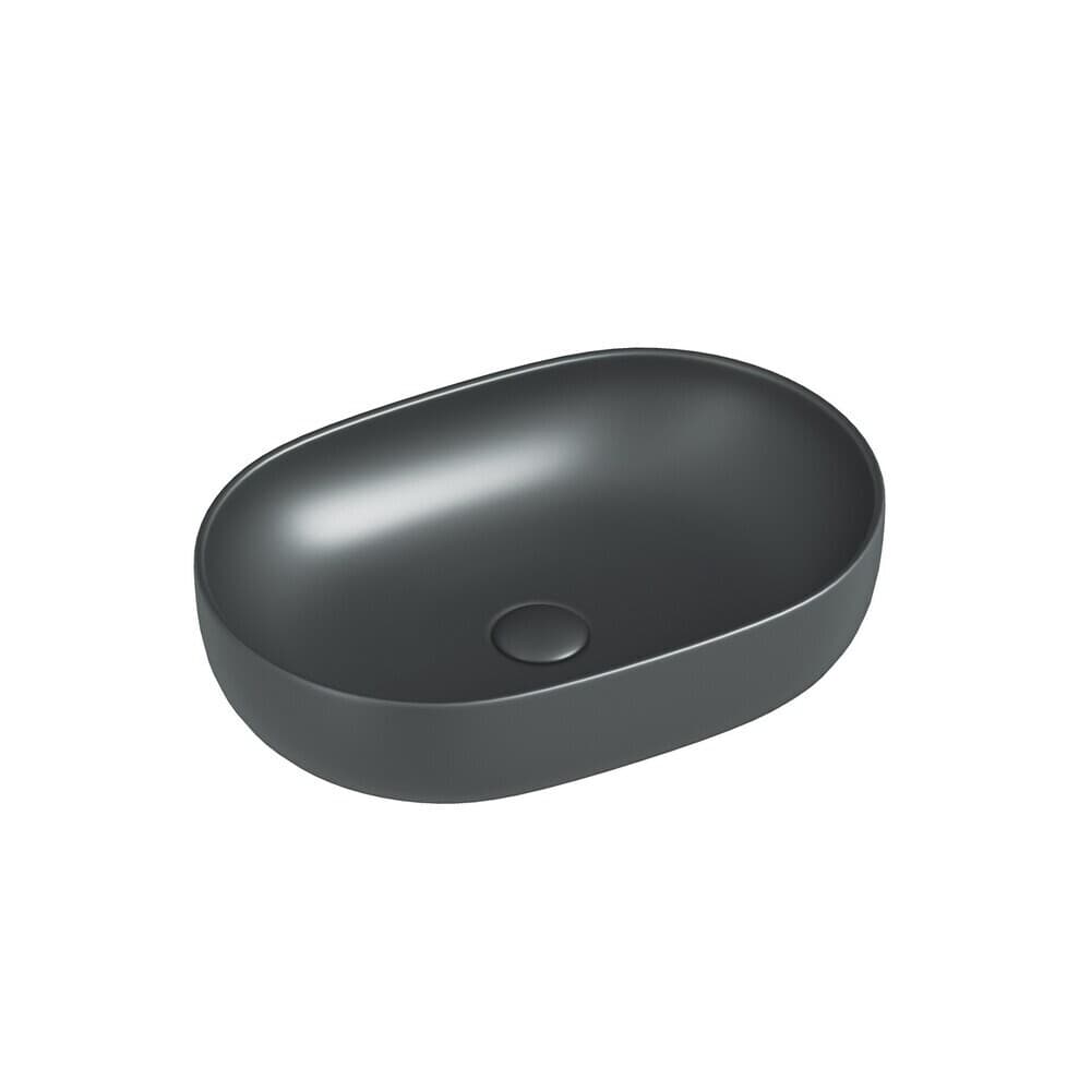 Раковина Ceramicanova Element 60 см накладная темный антрацит матовый (CN6047MDH)