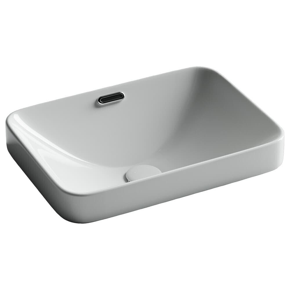 Раковина Ceramicanova Element 46 см встраиваемая белая (CN6078)