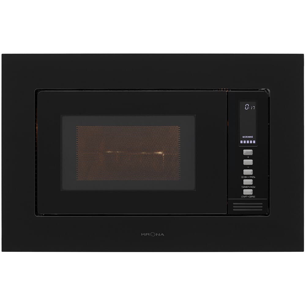 Микроволновая печь встраиваемая Krona Winden 60 BL черная