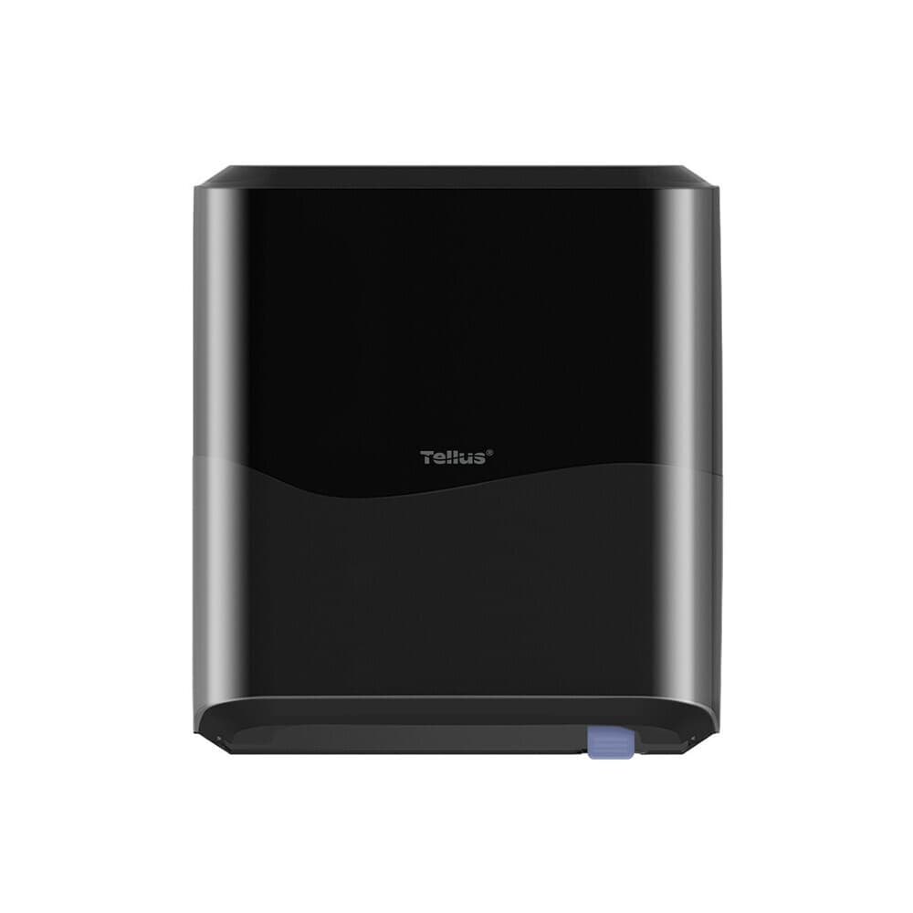 Диспенсер для бумажных полотенец Tellus Matic Solution пластик черный (911008)