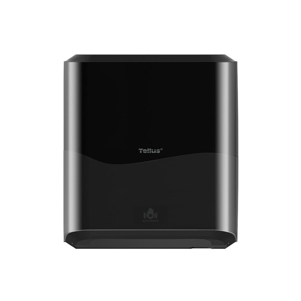Диспенсер для бумажных полотенец Tellus Matic Solution сенсорный пластик черный (911108) - 2