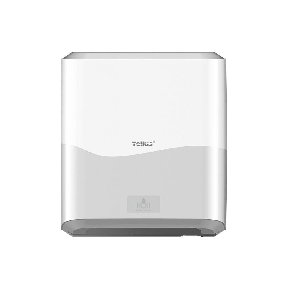 Диспенсер для бумажных полотенец Tellus Matic Solution сенсорный пластик белый (911100) - 2