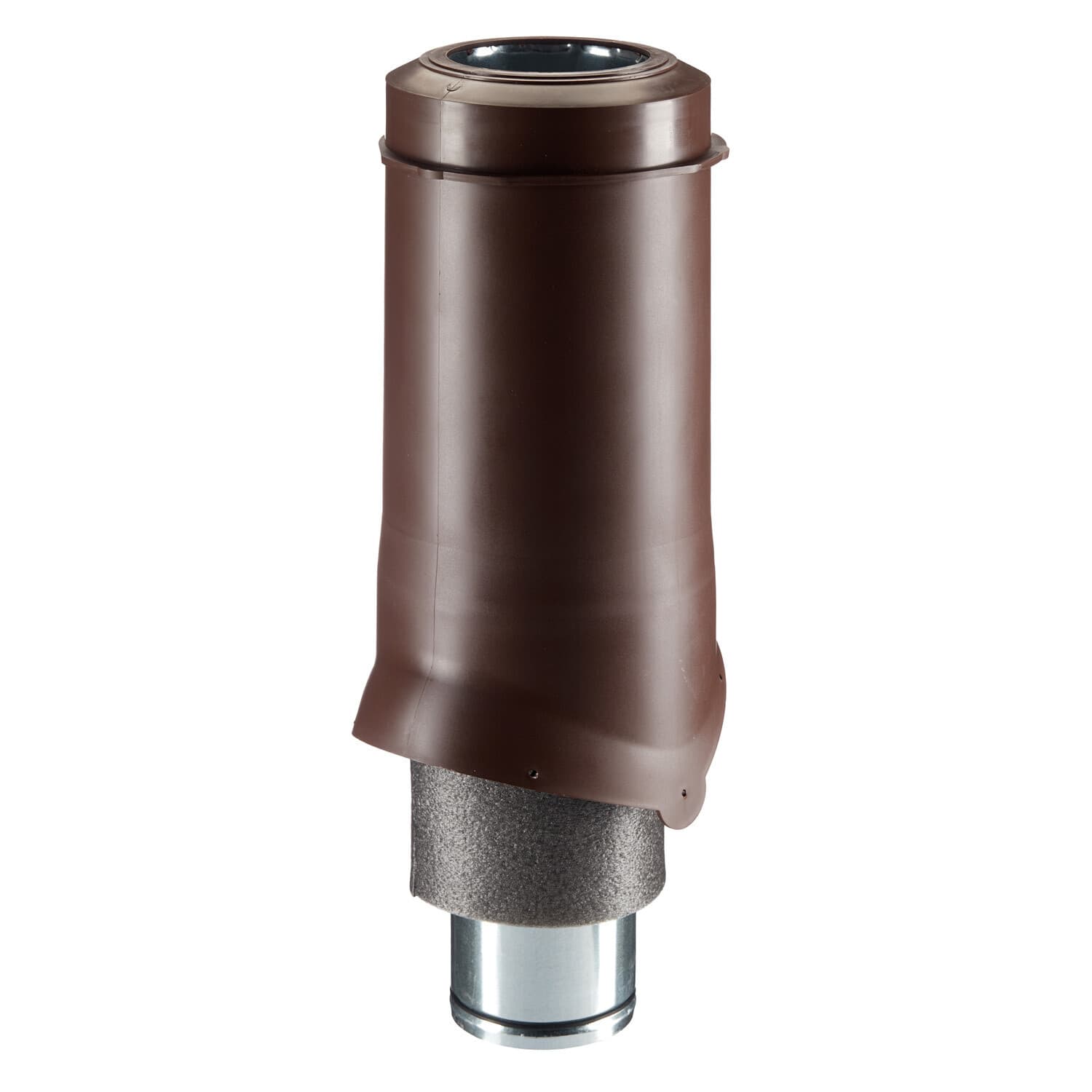 Выход вентиляции KROVENT Pipe-VT 125 ИЗ коричневый 097565 - 2