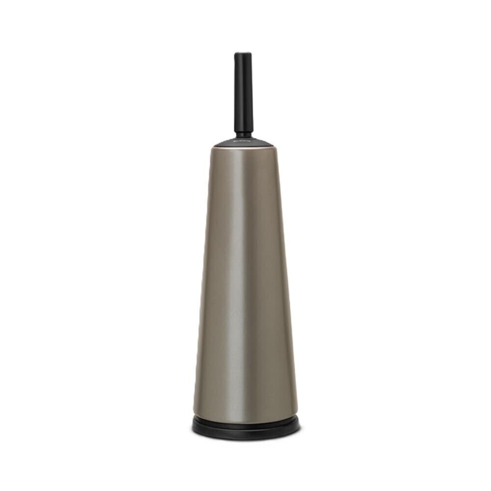 Ершик для унитаза Brabantia ReNew напольный пластик платиновый (477324)