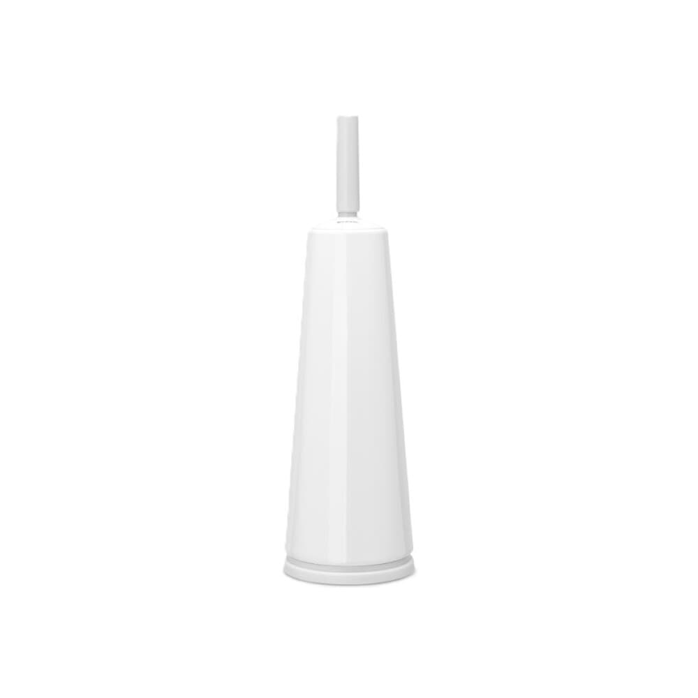 Ершик для унитаза Brabantia ReNew напольный пластик белый (414664)