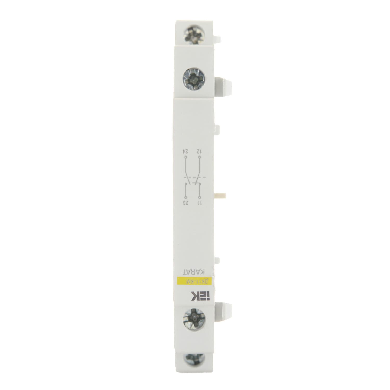 Контакт дополнительный для КМ справа IEK Karat ДК11-КМ 230 В (MKK00D-DK-11)