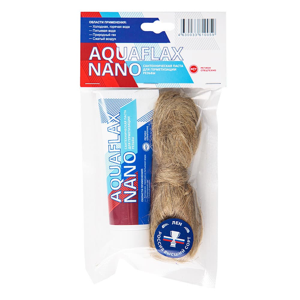 Комплект монтажный Aquaflax Nano 80 + 20 г для воды