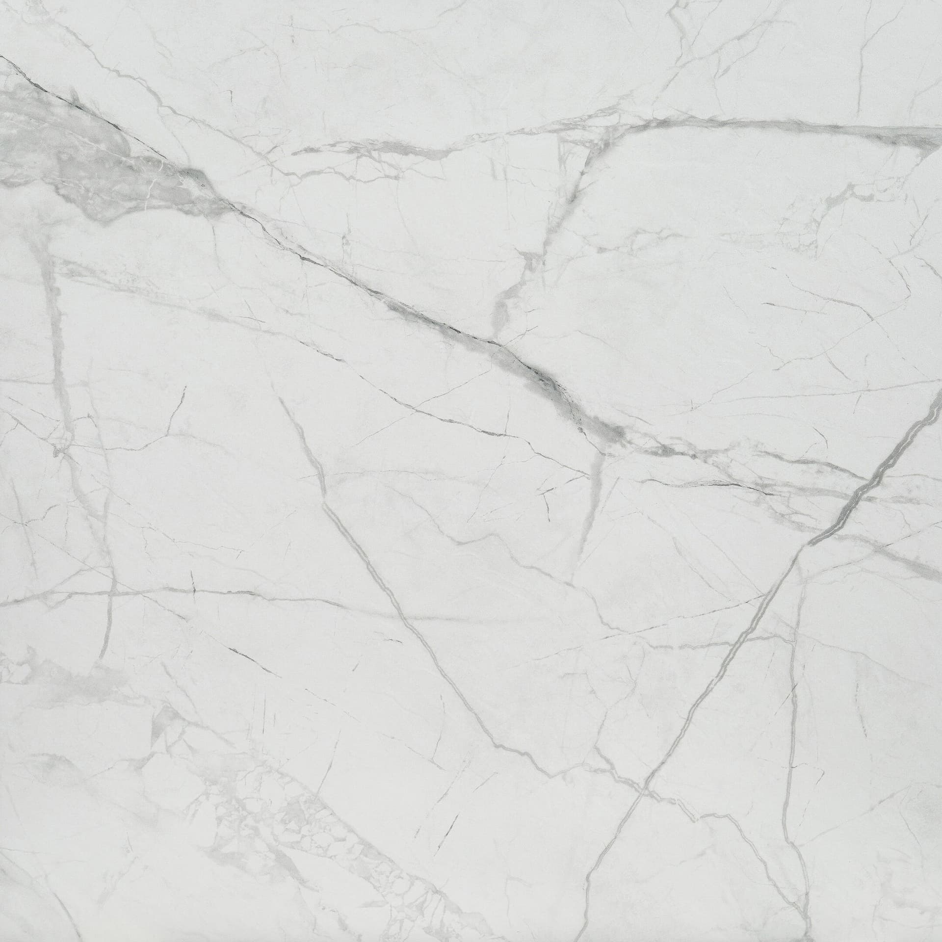 Керамогранит Alma Ceramica Laurent белый 600x600x9 мм (5 шт.=1,8 кв.м)