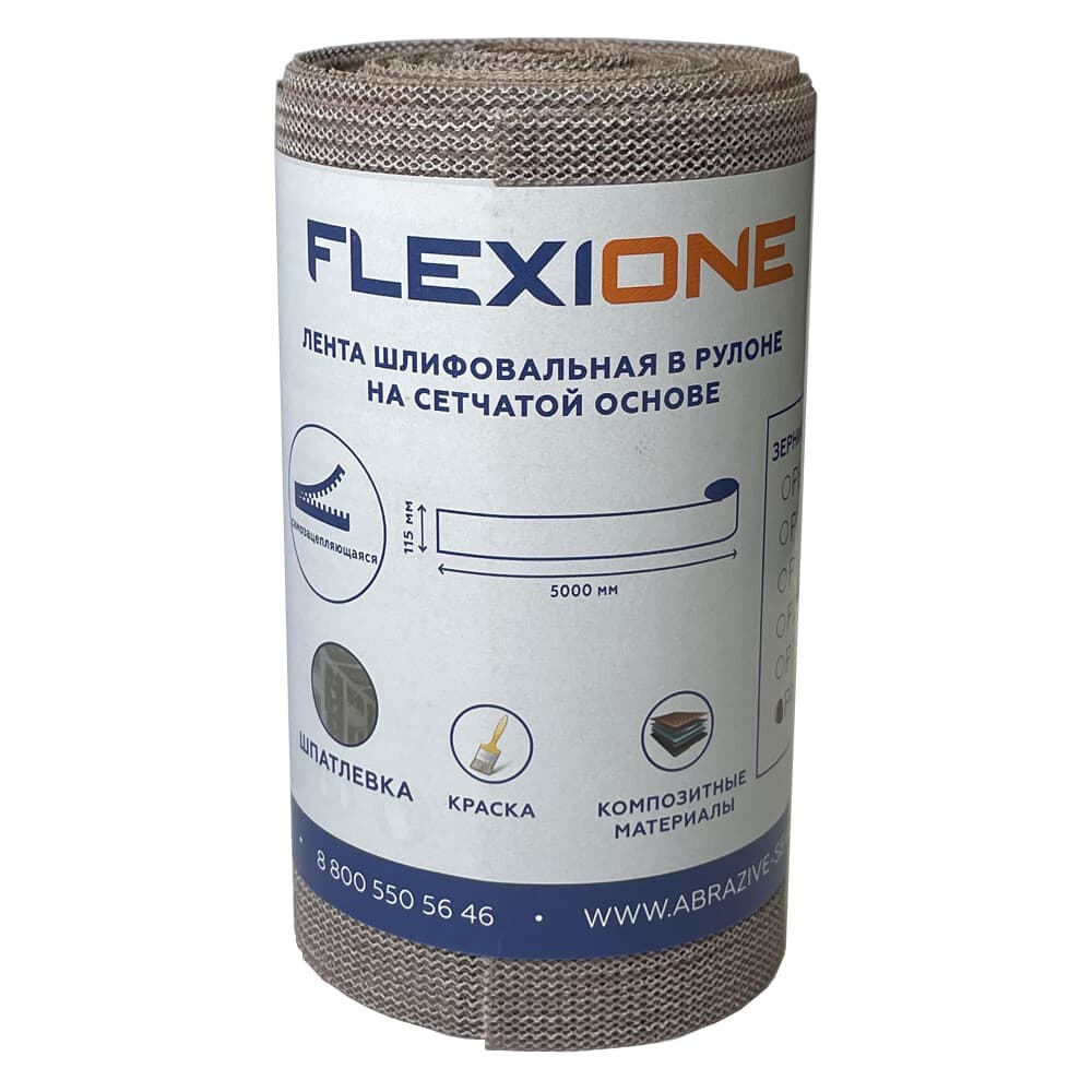 Сетка шлифовальная Flexione 115 мм х 5 м P400