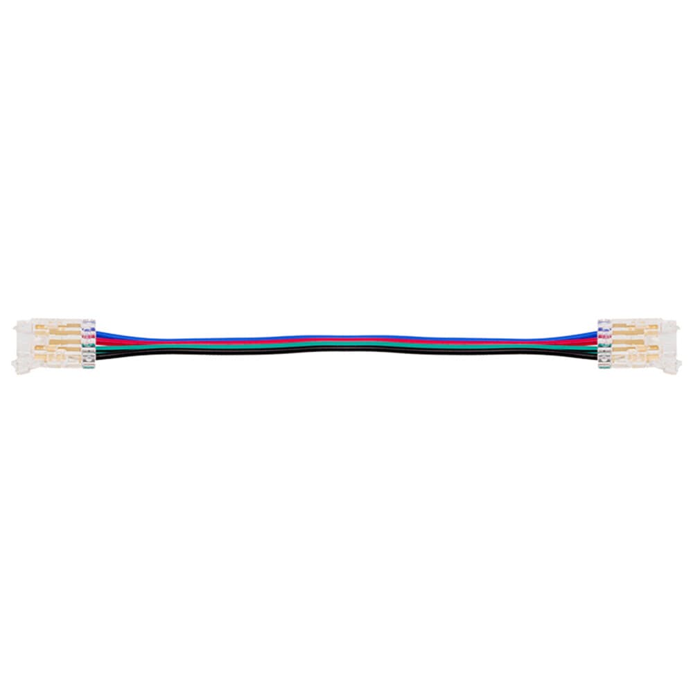 Коннектор для светодиодной ленты SMD RGB Wolta 12/24 В (3 шт.) (WLS-4PIN-RGB-10MM-2)