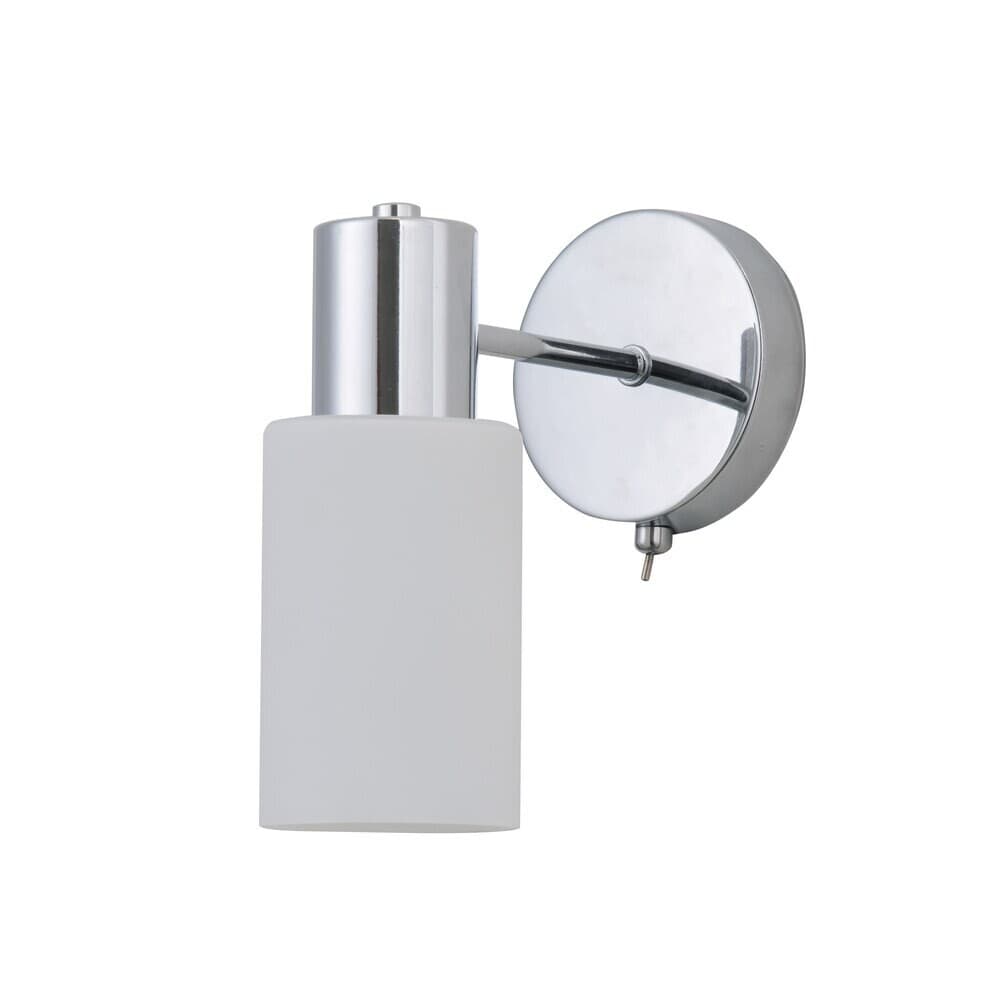 Бра Schaffner Ovest E14 40 Вт 220 В хром IP20 (74535-1W Chrome)