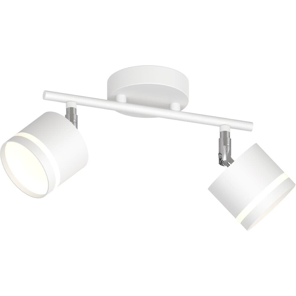 Спот потолочный Schaffner Bajuno GX53 60 Вт 5 кв.м белый IP20 (4735-2 WH)