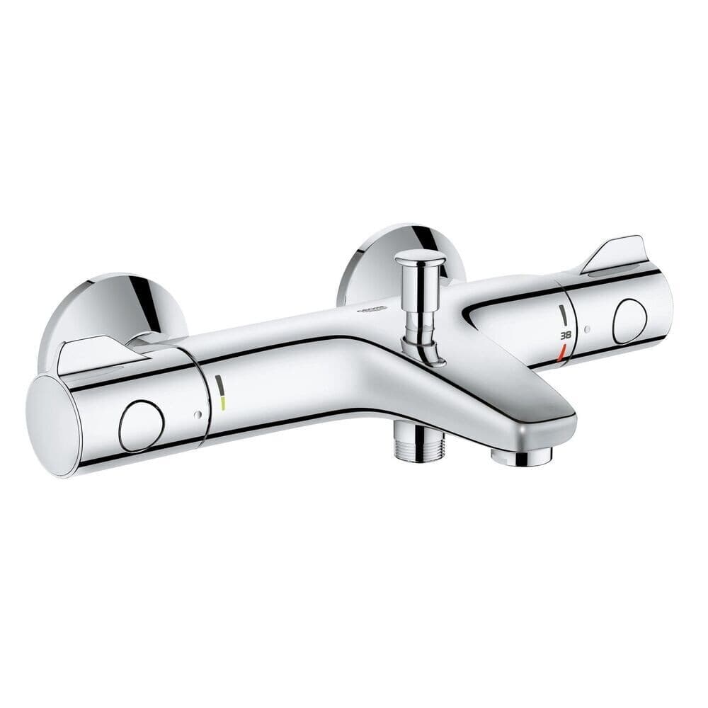 Смеситель для ванны Grohe Grohtherm 800 хром термостатический с коротким изливом без лейки (34567000)