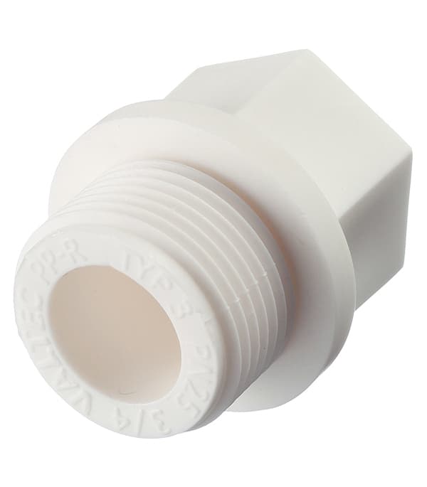 Заглушка полипропиленовая Valtec 3/4 НР(ш) (VTp.791.0.05)