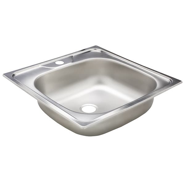 Мойка для кухни Ukinox Классика 48х48х14,5 см врезная сталь (CLM480.480---4K OC)