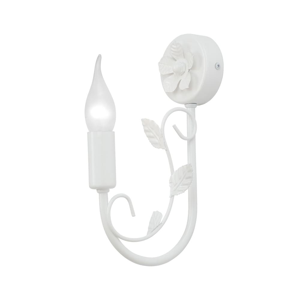 Бра Vitaluce E14 40 Вт 220 В белое глянцевое IP20 (V1770-0/1A)