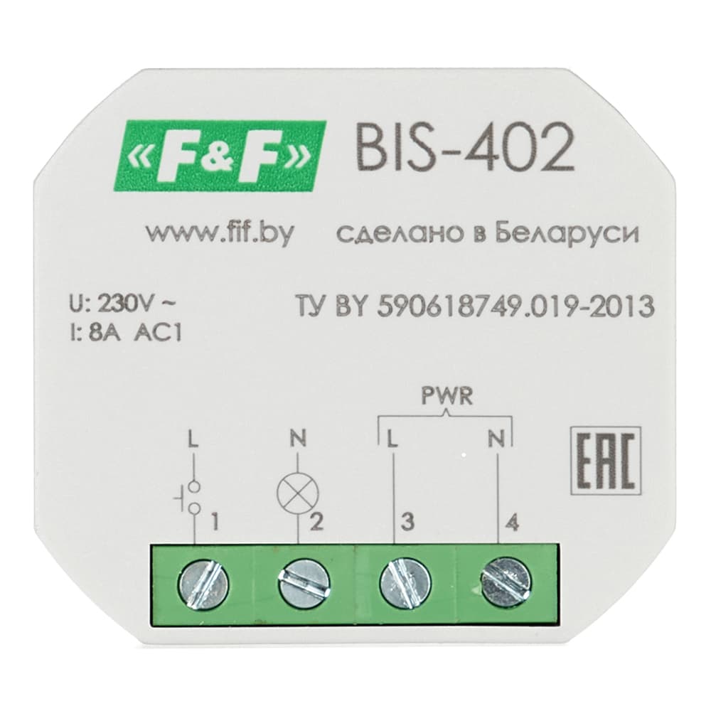 Бистабильное реле F&amp;F BIS-402 EA01.005.002 - 2