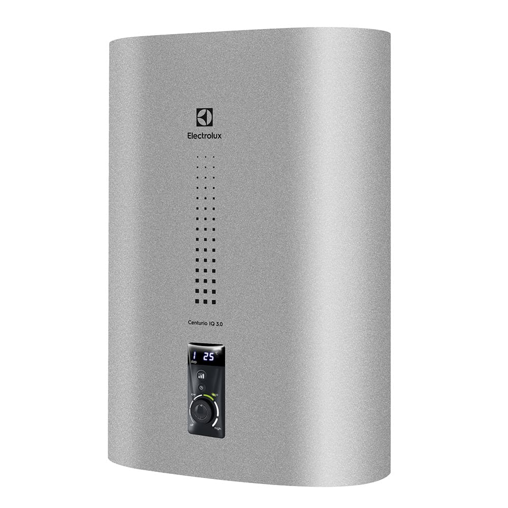 Водонагреватель накопительный Electrolux 30 Centurio IQ 3.0 Silver электрический 30 л 2 кВт плоский универсальный