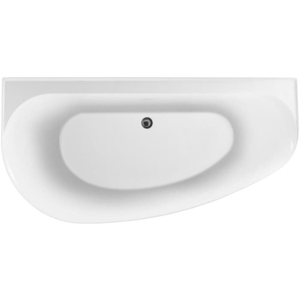Ванна акриловая Allen Brau Priority 160х78 см отдельностоящая левая с ножками (2.31005.21B)