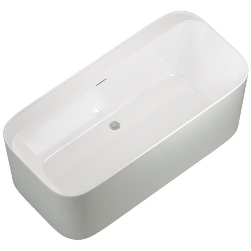 Ванна акриловая Allen Brau Infinity 170х80 см отдельностоящая с ножками (2.21001.20/PWM)