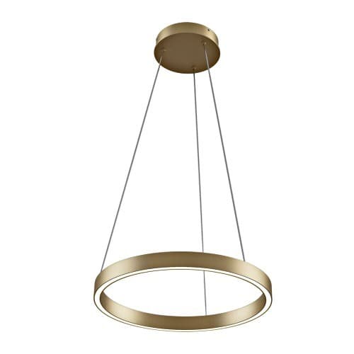 Светильник светодиодный подвесной Maytoni Rim 3000К 25 Вт 10 кв.м латунь IP20 (MOD058PL-L22BS3K)