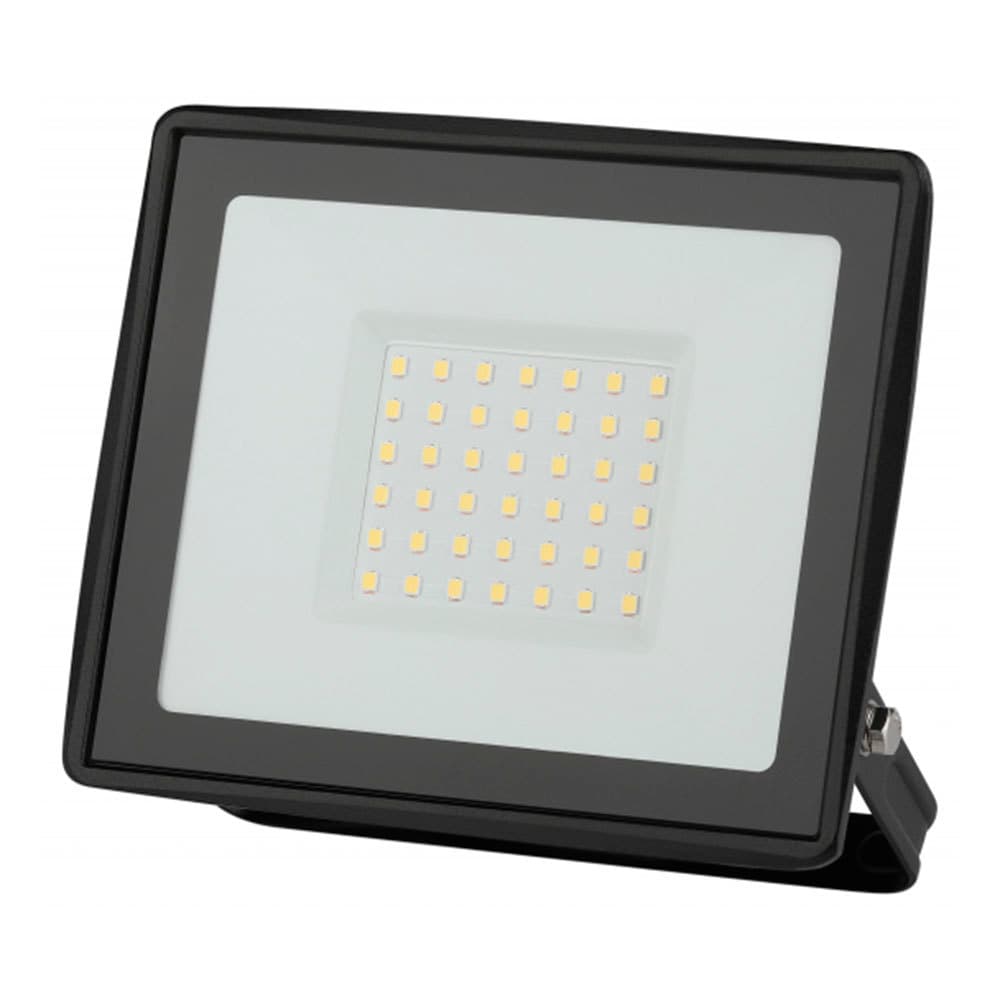 Прожектор светодиодный Эра LPR-02 6500К 50 Вт IP65 черный