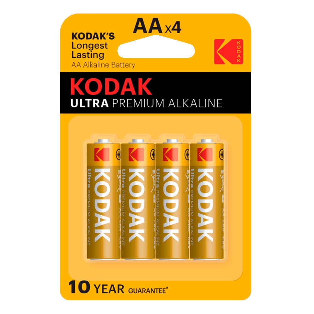Батарейка Kodak Ultra Digital АА пальчиковая LR6 1,5 В (4 шт.) (Б0005248)