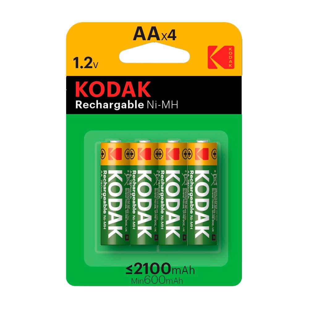 Аккумулятор Kodak АА пальчиковый LR6 1,2 В Ni-MH (4 шт.) (Б0012142)