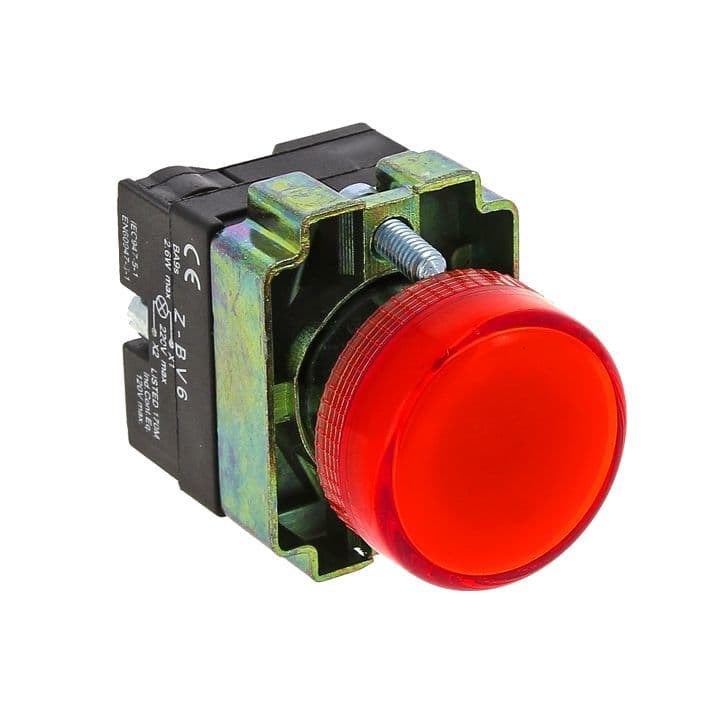 Лампа сигнальная EKF PROxima BV64 230 В IP54 красная (xb2-bv64)