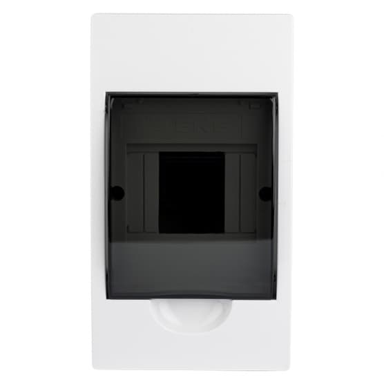Щит распределительный навесной EKF PROxima ЩРН-П-4 пластиковый IP41 205х117х100 мм 4 модуля прозрачная дверь (pb40-n-4)
