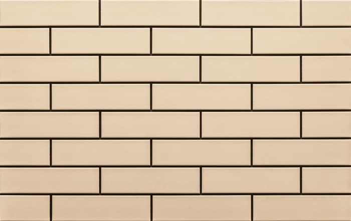 Клинкерная плитка для фасада Cerrad Elewacja gladka (32 шт.= 0,5 кв.м) кремовая 245х65х6,5 мм