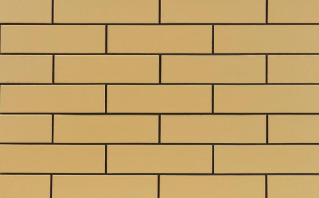 Клинкерная плитка для фасада Cerrad Elewacja gladka (32 шт.= 0,5 кв.м) песочная 245х65х6,5 мм