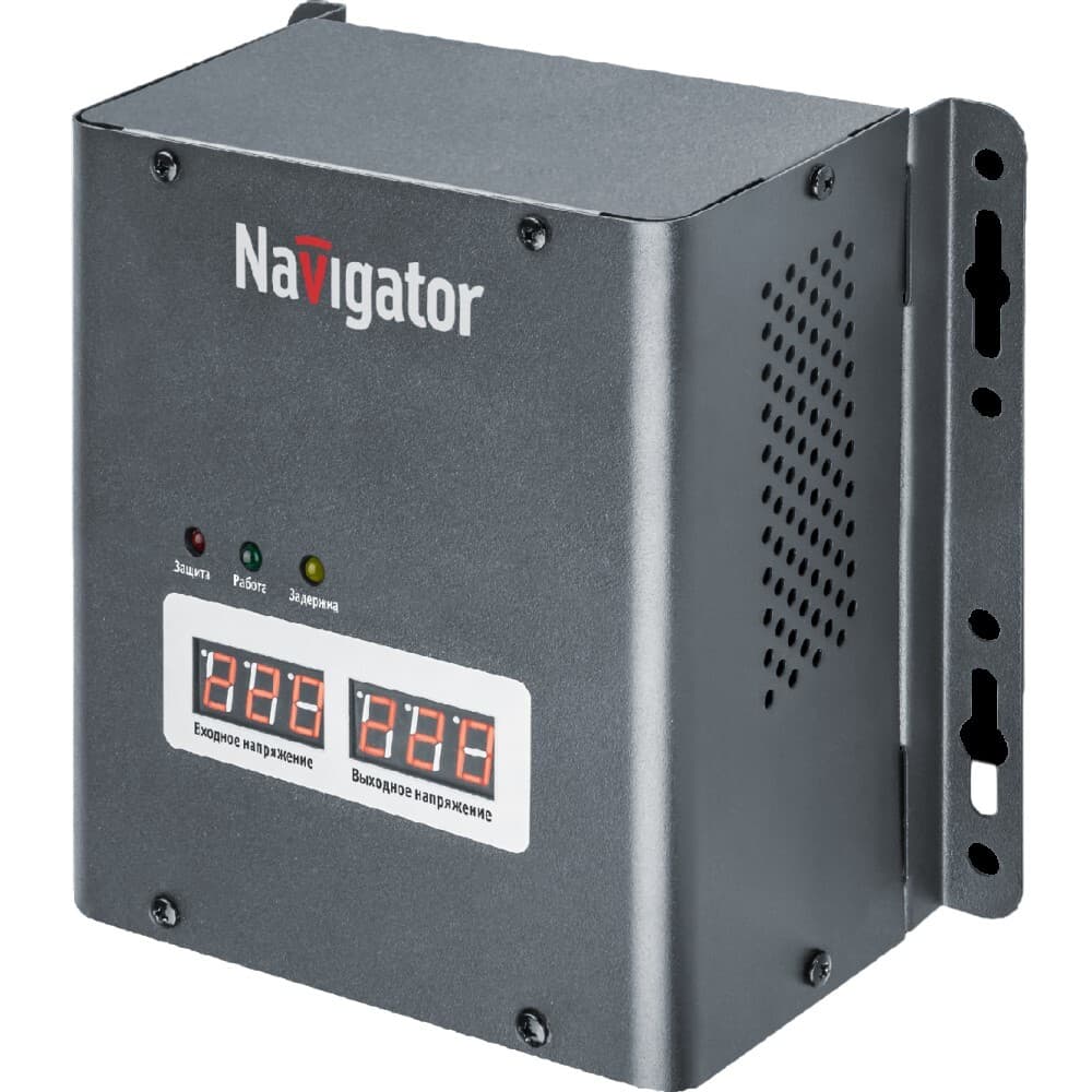 Стабилизатор напряжения Navigator NVR-RW1 однофазный 220 В 0,5 кВт навесной