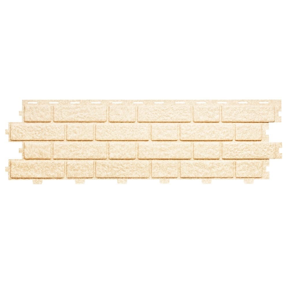 Панель фасадная Tecos Brickwork 1140х350 мм шампань